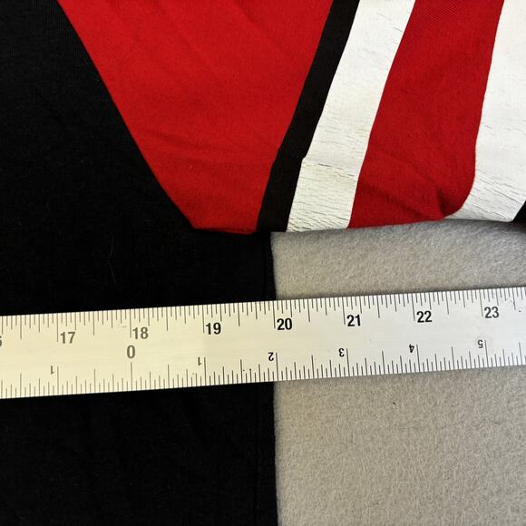 Nike Ohio State Buckeyes T-Shirt Mens Large Black Red Jersey Dri-Fit Sportswear - Picture 4 of 8